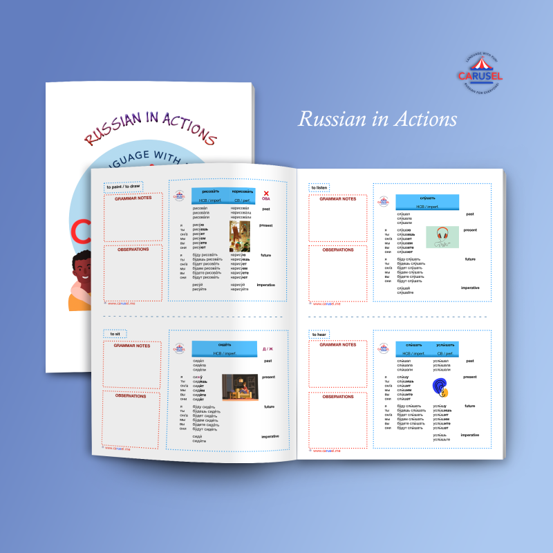 Russian in Actions (Verbs for A 1) - Image 4